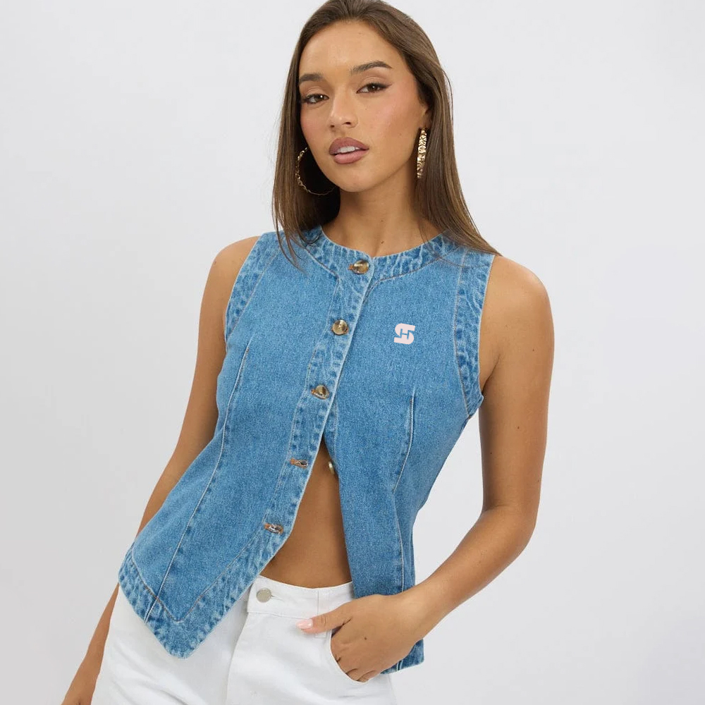 Custom Denim Vests