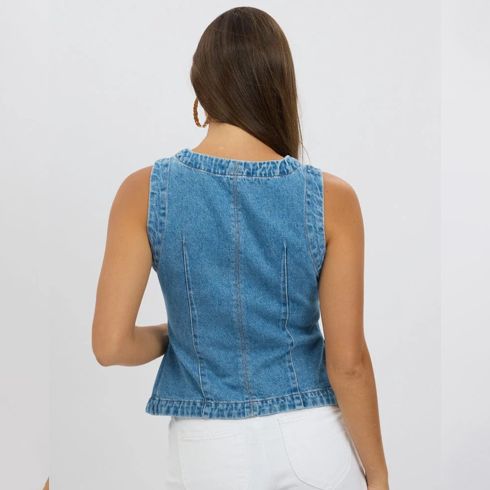 Custom Denim Vests