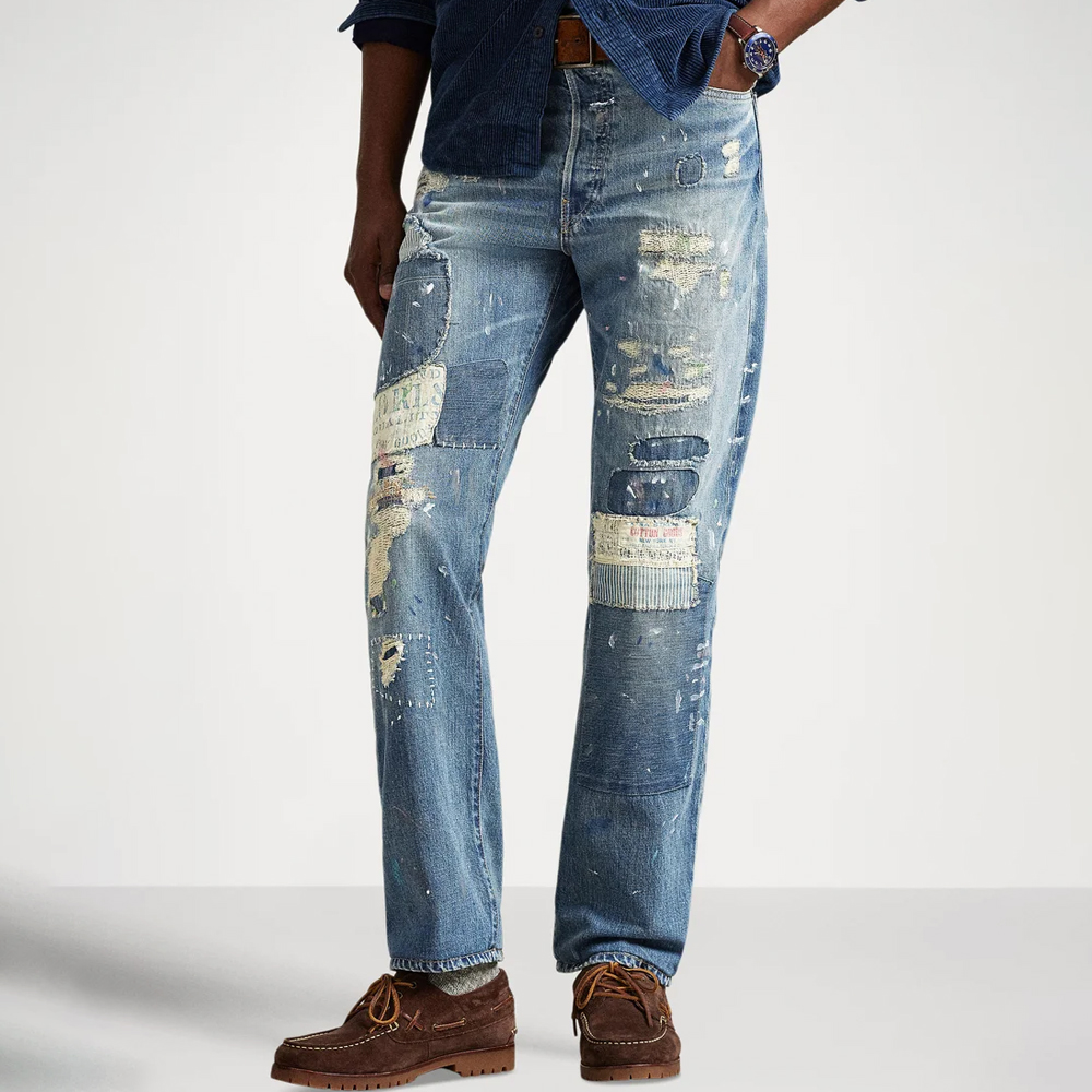 Custom Distressed Denim