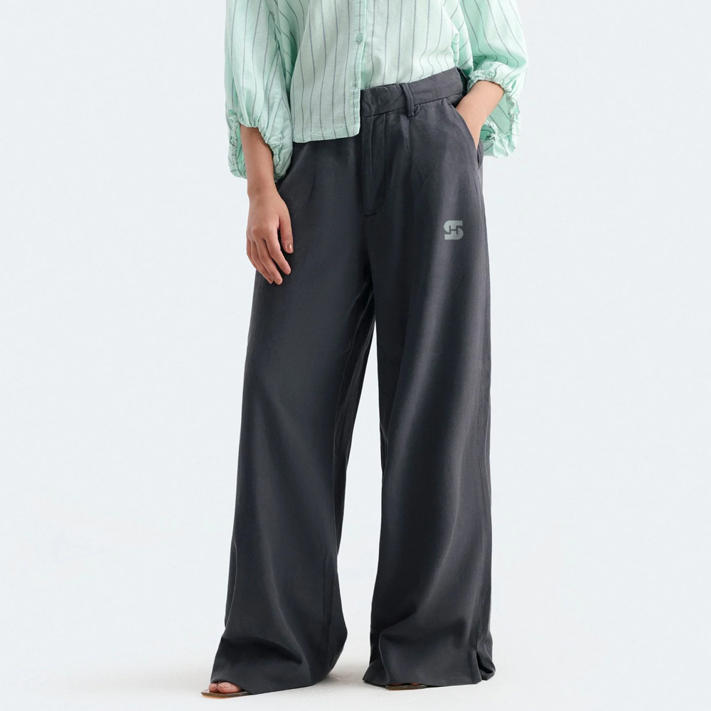 Custom Wide-Leg Pants