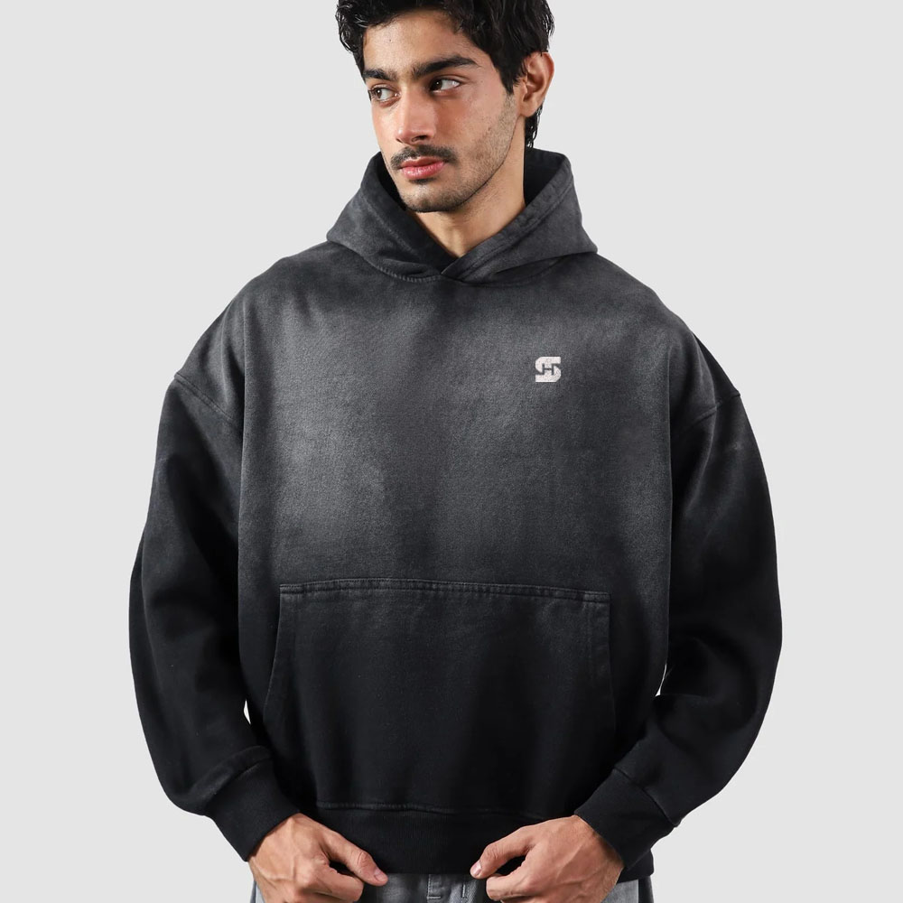 Custom Washed Hoodie